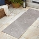 preview thumbnail 108 of 125, JONATHAN Y Odense Minimalist Curve Geometric Gray/Ivory Area Rug