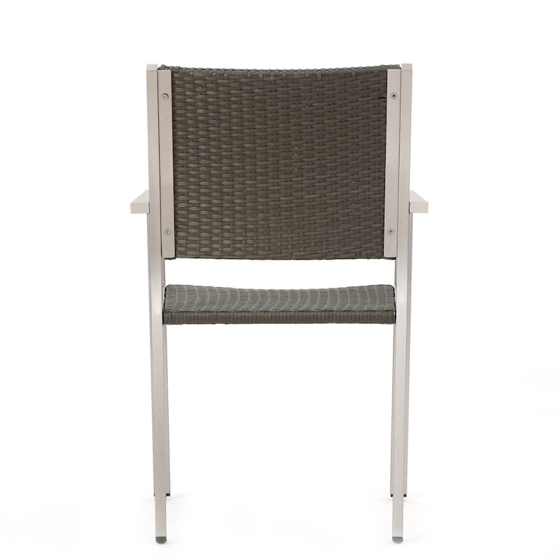Cape Coral Outdoor 7-piece Aluminum Dining Set by Christopher Knight Home
