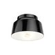 preview thumbnail 2 of 13, Hunter Cranbrook 1-Light Flush Mount Ceiling Light - Bathroom, Office, Hall, Kitchen - Mid-Century Modern - Damp Rated!