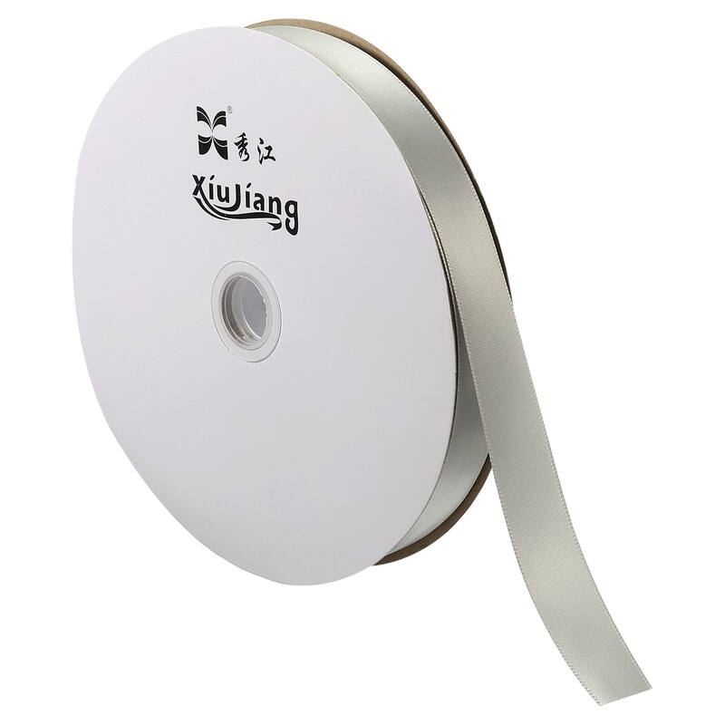 Satin Ribbon, Double Face Solid Crafts Roll for Party Home Decoration