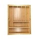 preview thumbnail 5 of 3, Bamboo Expandable Drawer Organizer - 7.7"x6.7"