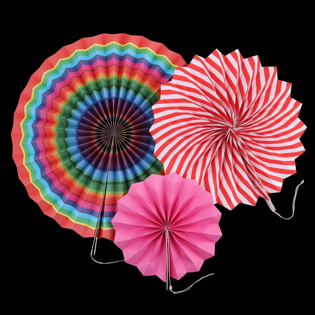Shop Birthday Party Paper Lace Decoration Diy Hanging Tissue Fan