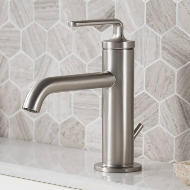 Kraus Pack of (2) Ramus 1.2 GPM Single Hole Bathroom Faucet with