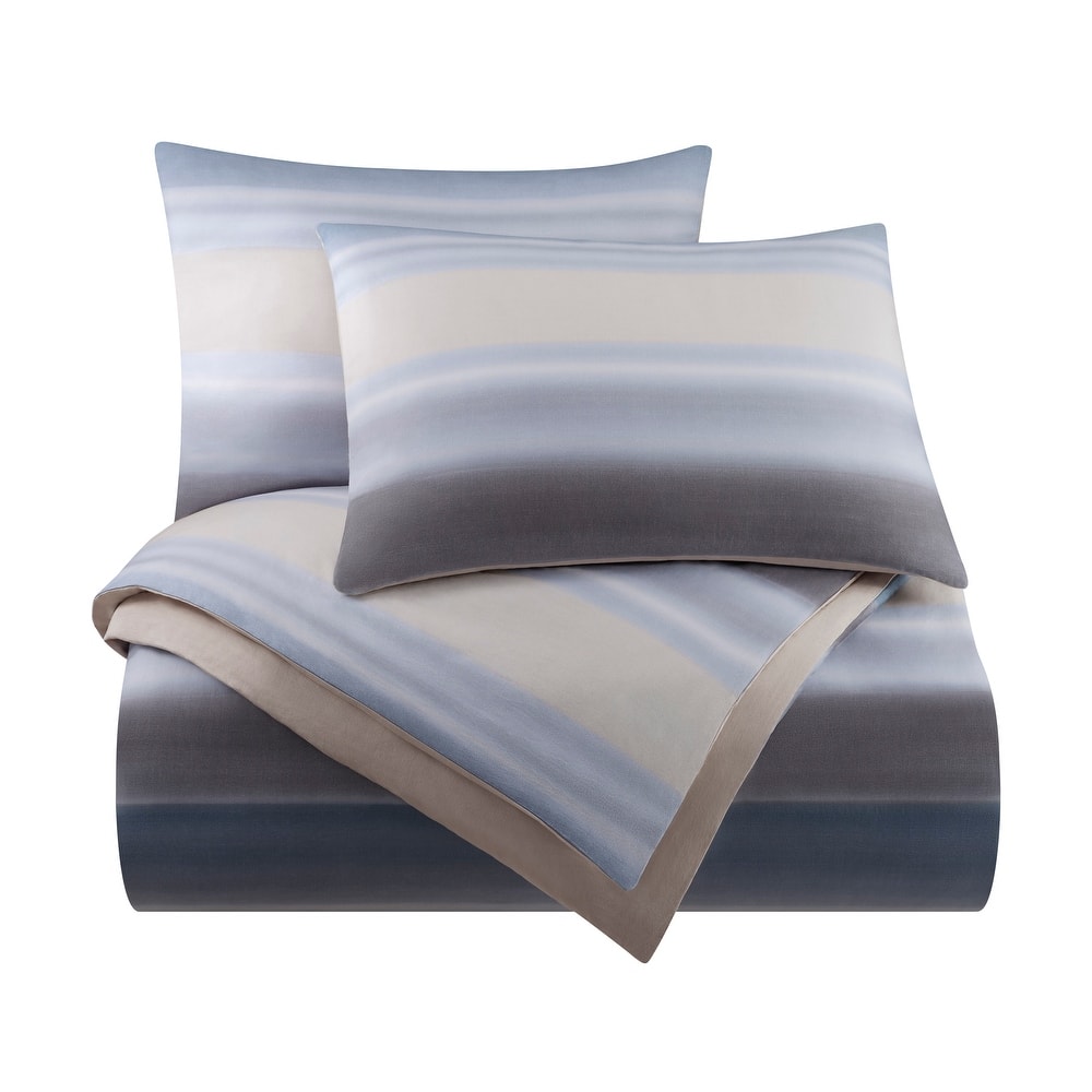 Vellux Alfie Blue/Grey Comforter Set