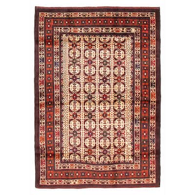 Teimani Ivory Rug 4'5" x 6'5" - 4'5 x 6'5