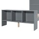 preview thumbnail 64 of 63, Platform bed with LED lights and USB port