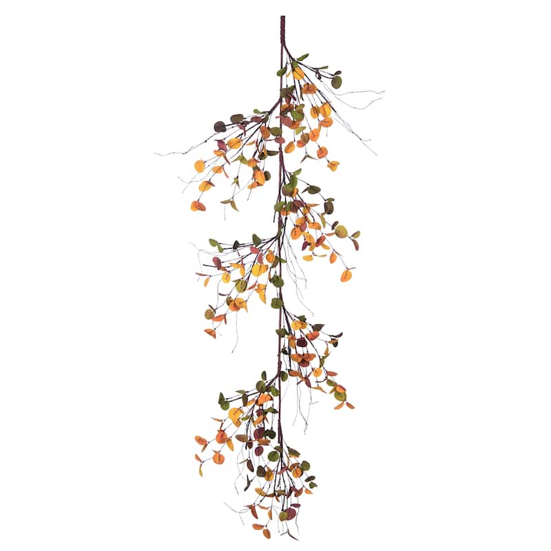Transpac Foam 54 in. Multicolor Autumn Bright Vibrant Garland