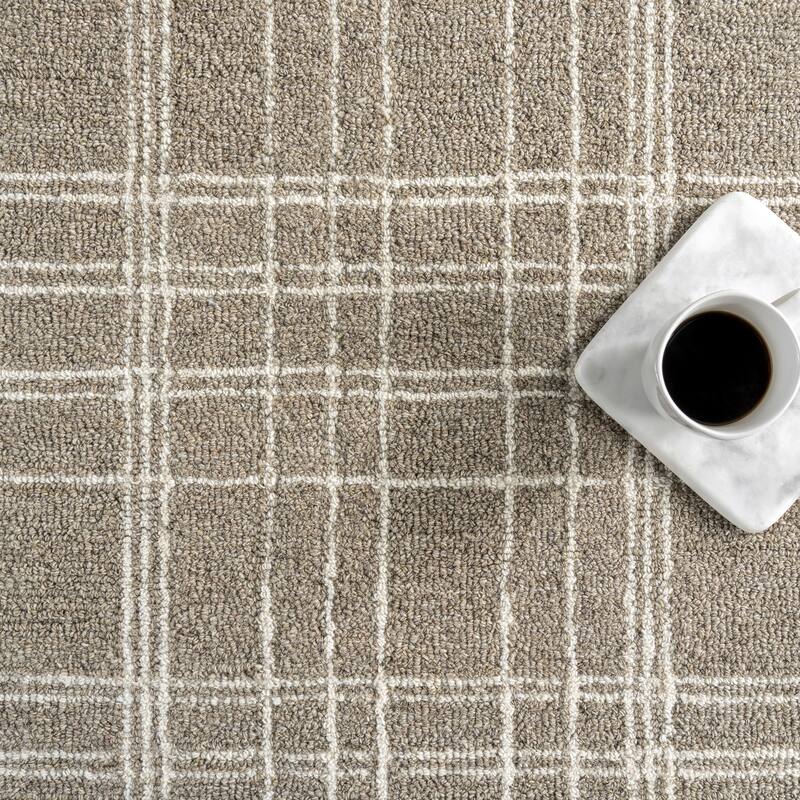 Nuloom Tirza Plaid Wool Area Rug