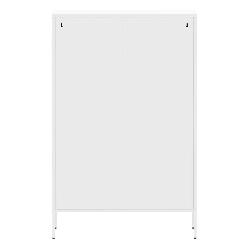 Shoe Cabinet with 3 Flip Drawers, Hidden Slim Steel Shoe Storage Cabinet, Narrow Shoe Rack Cabinet with Metal Legs
