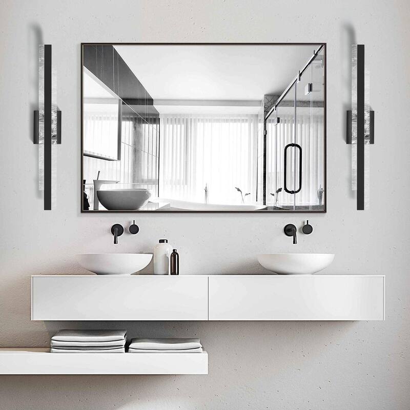 Modern Bathroom Vanity Light 24 inch Dimmable LED Bath Bar Light Fixtures Over Mirror - Wall Sconce