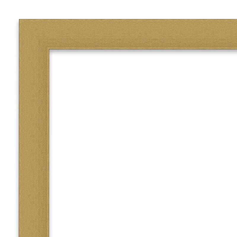 Grace Brushed Gold Framed Black Corkboard Bulletin Board