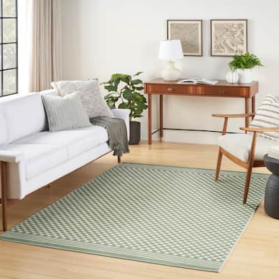 Nourison Casual Indoor only Geometric Area Rug