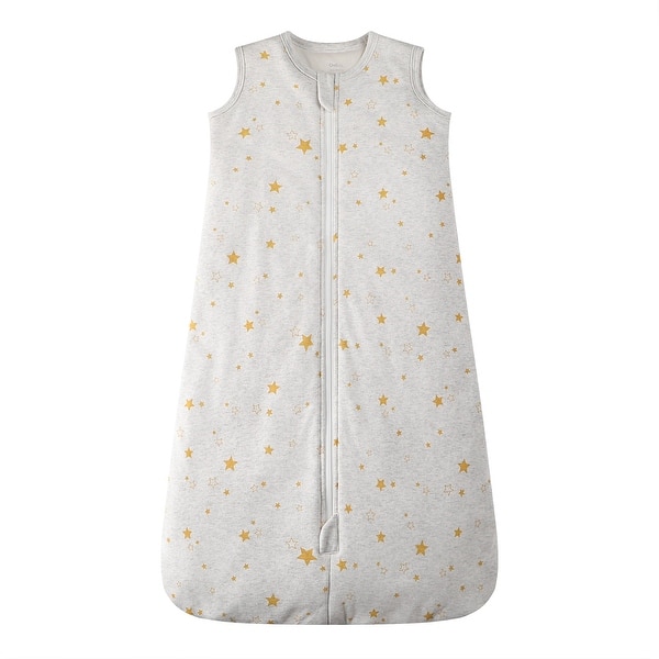 slide 2 of 3, 100% Organic Cotton 2.5tog Sleep Sack - Golden Star 0-12 Months