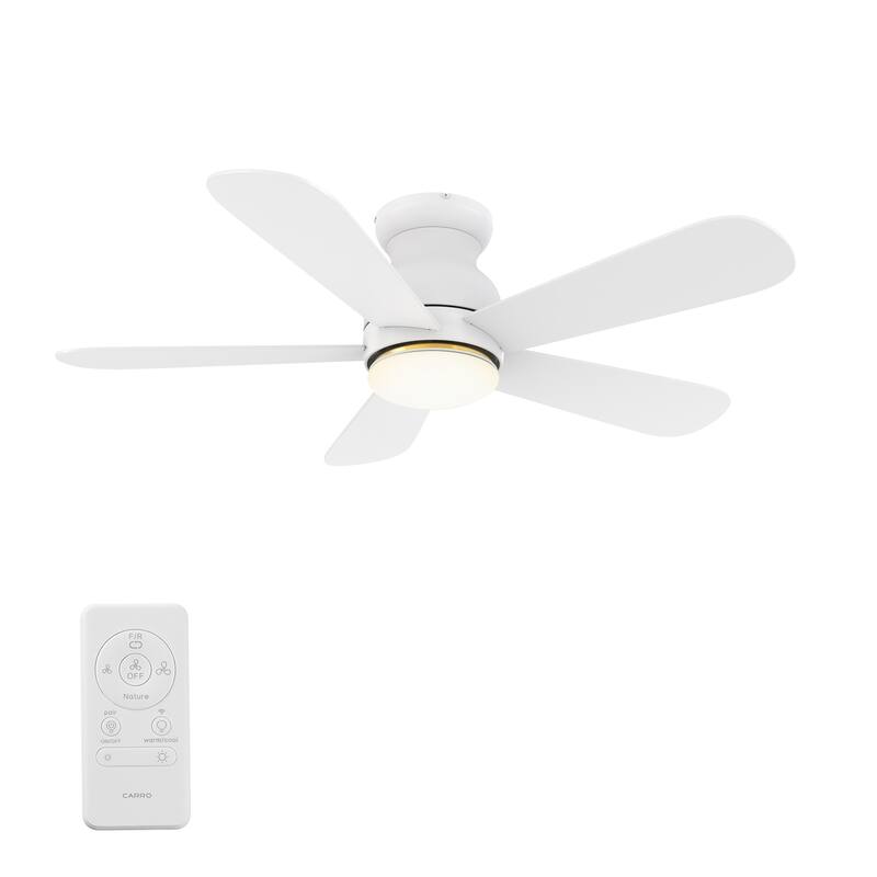 CARRO Quest 48" 5-Blade Smart Ceiling Fan with Light and Remote