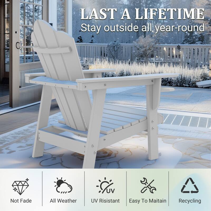 Outdoor Adirondack Chairs Outdoor Chair Plastic Lawn Chairs for Outdoor Use Set of 2