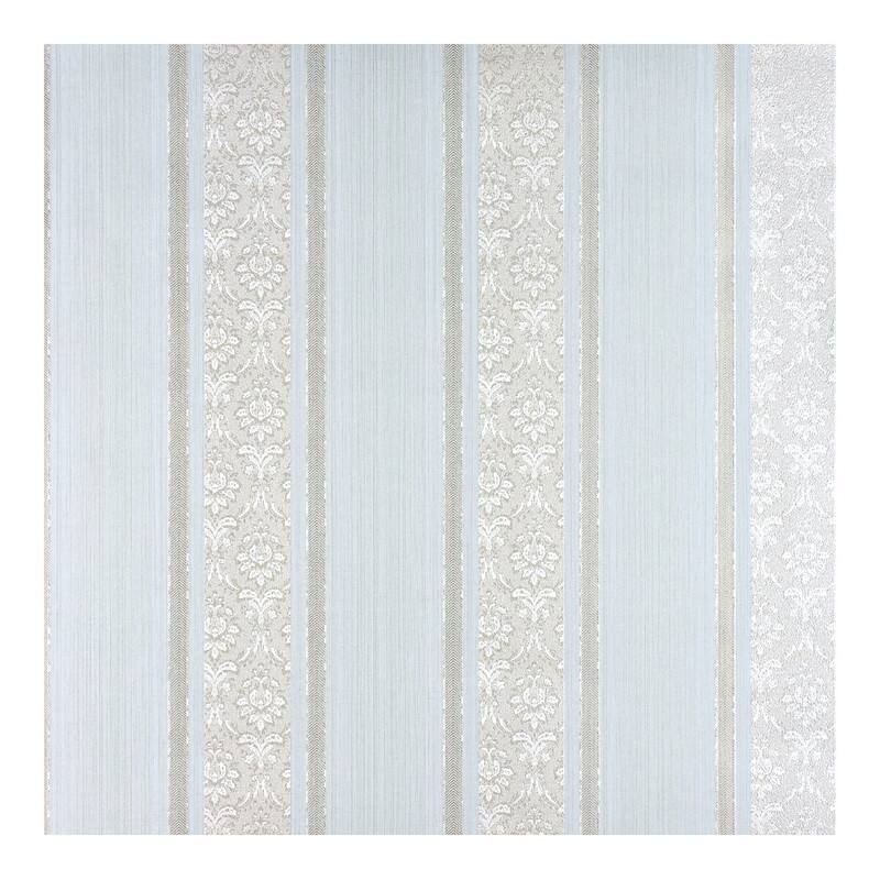 Advantage Mackenzie Mint Stripe Wallpaper - 21 x 396 x 0.025