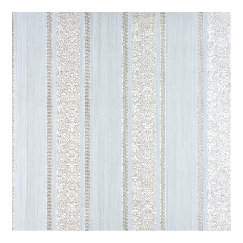 Advantage Mackenzie Mint Stripe Wallpaper - 21 x 396 x 0.025