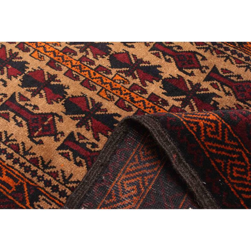 ECARPETGALLERY Hand-knotted Teimani Tan Wool Rug - 2'11 x 4'9