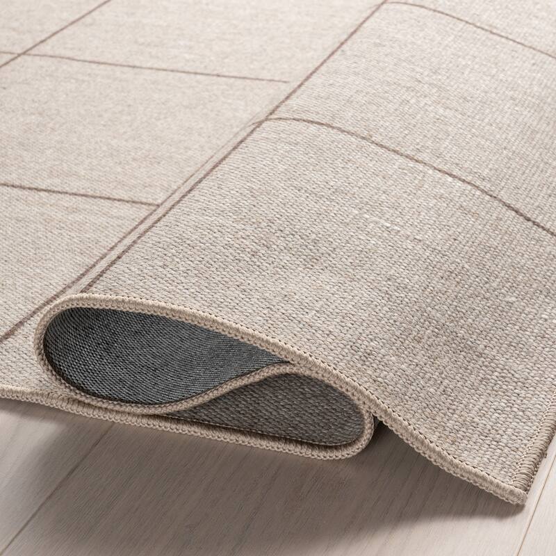 Nuloom Calandra Checkered Machine Washable Area Rug