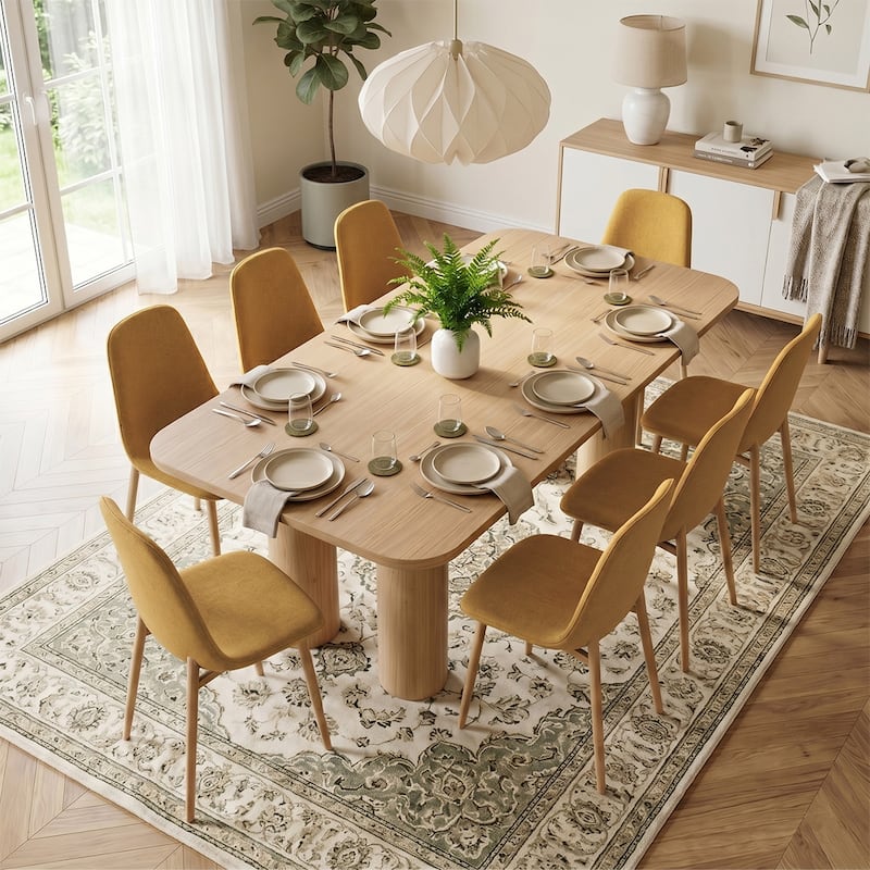 Upholstered Full Back Side Dining Chair(Set of 8)