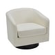 preview thumbnail 70 of 143, Modern 360°Swivel Accent Chairs Barrel Armchairs