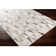 preview thumbnail 6 of 5, Urocyon Modern Viscose/Hair-On-Hide Handmade Area Rug