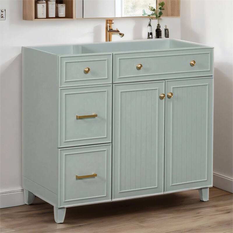 [Cabinet Only] 36" Bathroom Vanity(Sink not included)