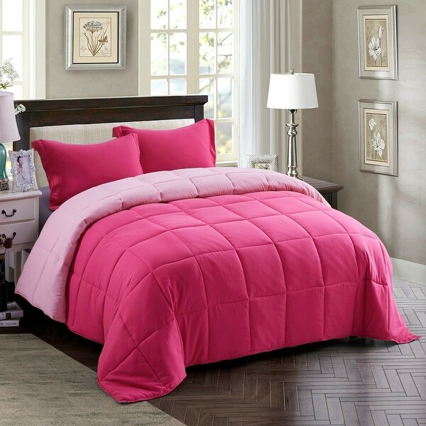 Hot pink 2025 comforter set