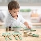 preview thumbnail 1 of 6, Teamson Kids - Little Chef Frankfurt Wooden Cookware play kitchen accessories - Green Multi