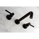 preview thumbnail 17 of 32, Concord 3-Hole Wall Mount Roman Tub Faucet