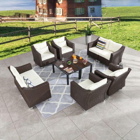 Patio Festival 10-Piece Conversation Set