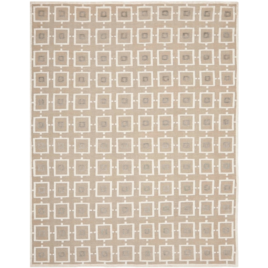 SAFAVIEH Couture Hand-knotted Tibetan Tindara Modern Wool Rug