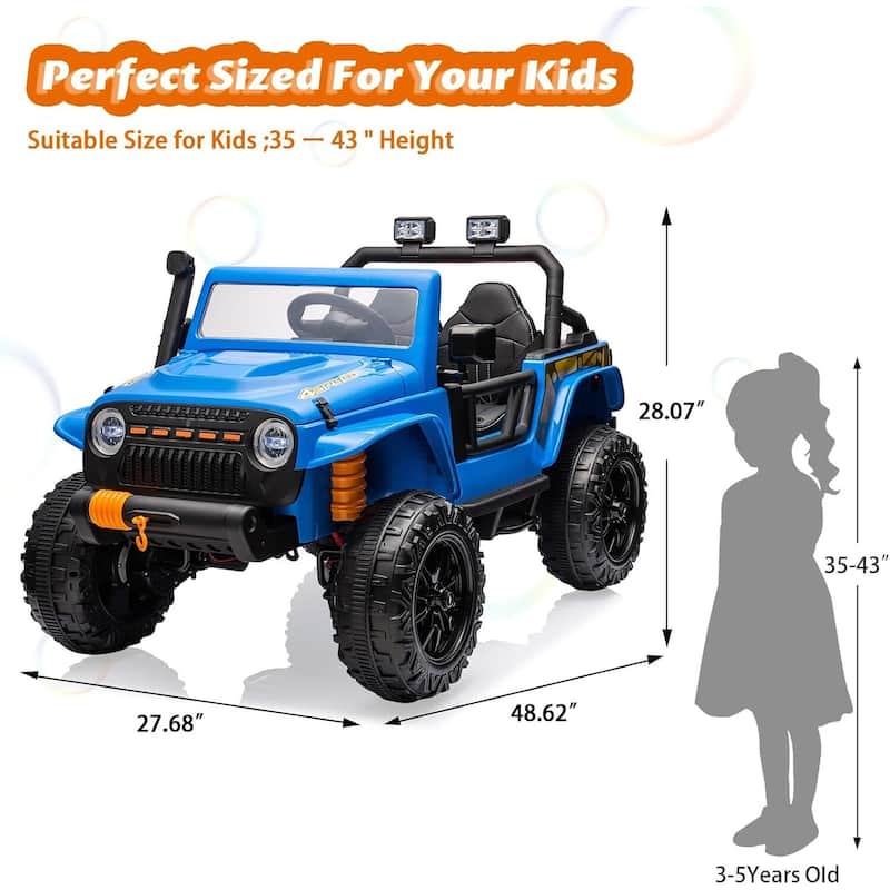 24V 2 Seater Kids Ride On Toys