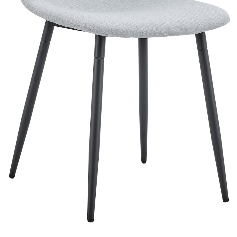 Kitchen Dining Table Set for 4/6/8, 67" Wood Table with Linen-Cotton Chairs, Stylish Dining Room Table Set for Gatherings