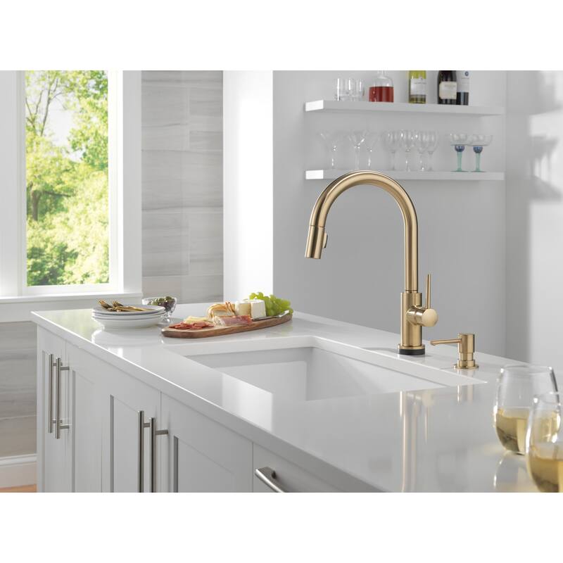 Delta 9159TL-DST Trinsic 1.8 GPM Single Hole Pull Down Touchless