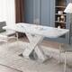 Option White Marble leg