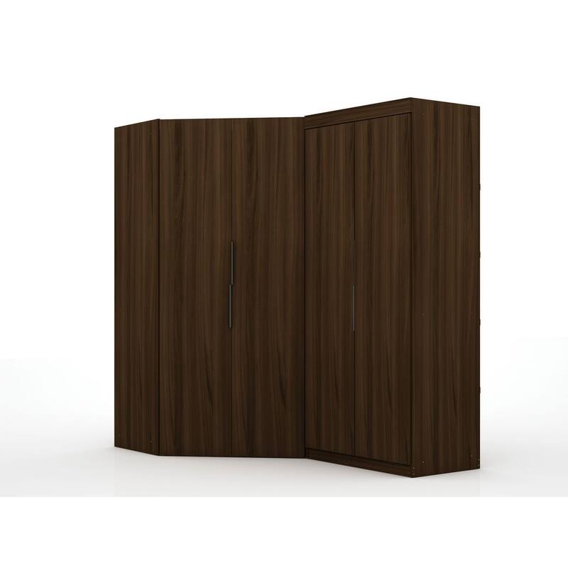 Manhattan Comfort Mulberry 7-Piece Wardrobe Closet