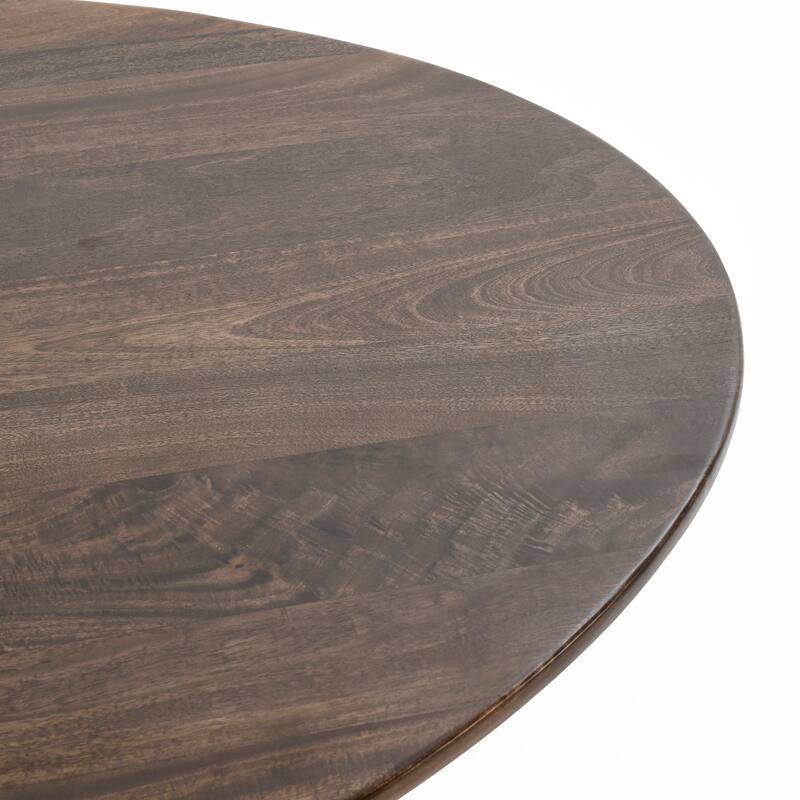 Classic Home Norwood 78" Mango Wood Dining Table in Brown