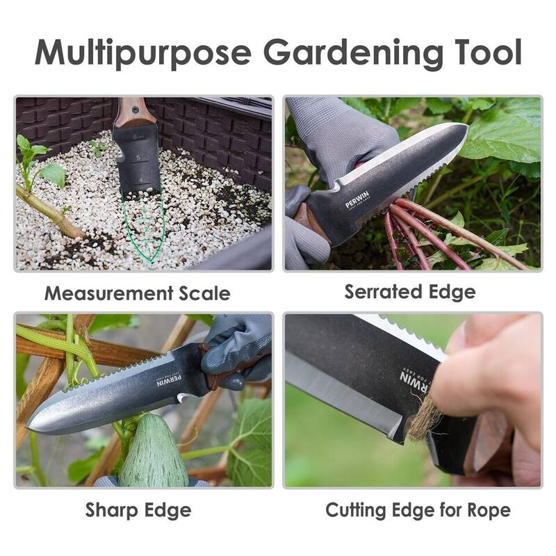 7 Inch Stainless Steel Garden Knife with Sheath On Sale Bed Bath