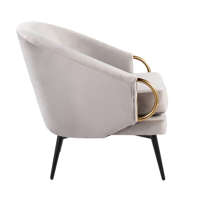 Silver Orchid Battista Accent Chair