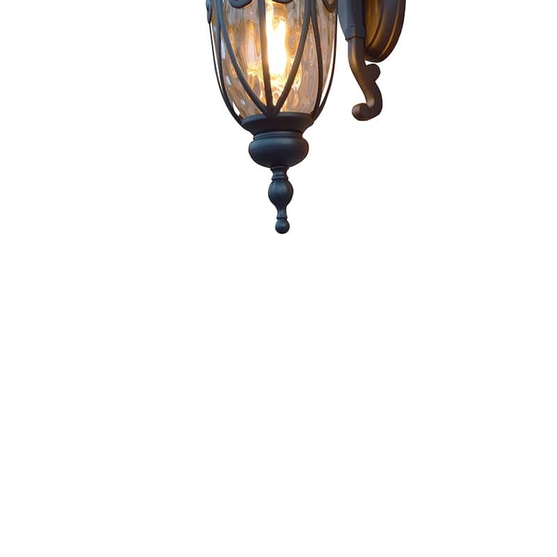 Macomber Matte Black Outdoor Wall Lantern - Matte Black