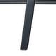preview thumbnail 31 of 36, LeisureMod Inwood Modern Slatted Platform 5 Foot Wood Bench