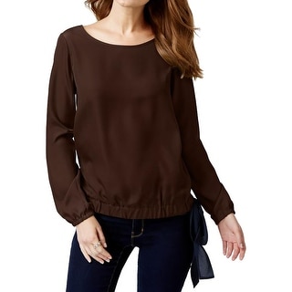 michael kors blouses brown