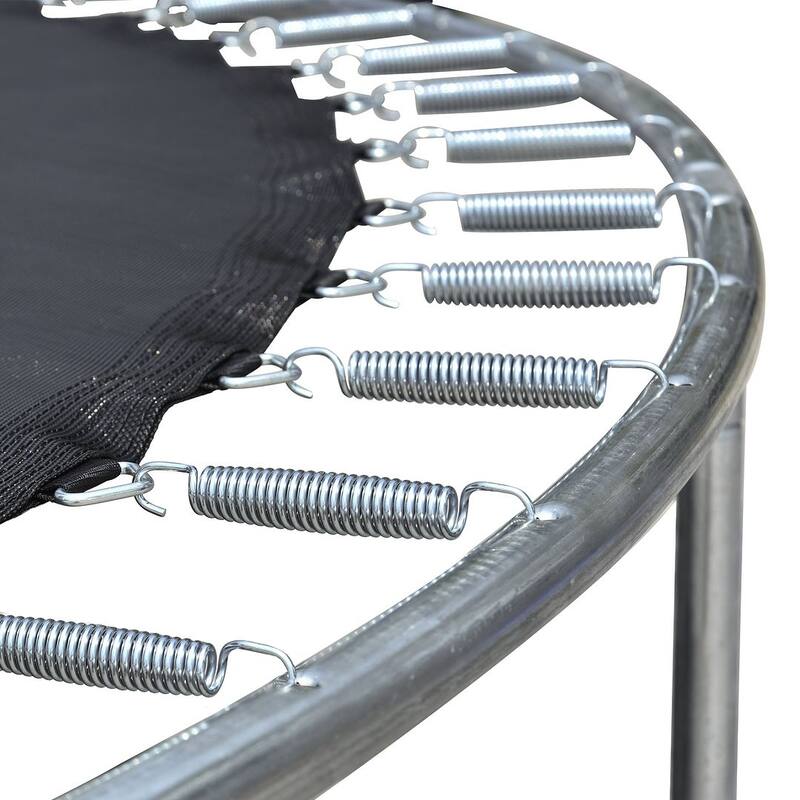 Trampoline Kids and Adults Outdoor Round Trampoline with Enclosure