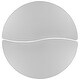 preview thumbnail 16 of 17, 2 Piece 60" Circle Wave Flexible Grey Adjustable Activity Table Set