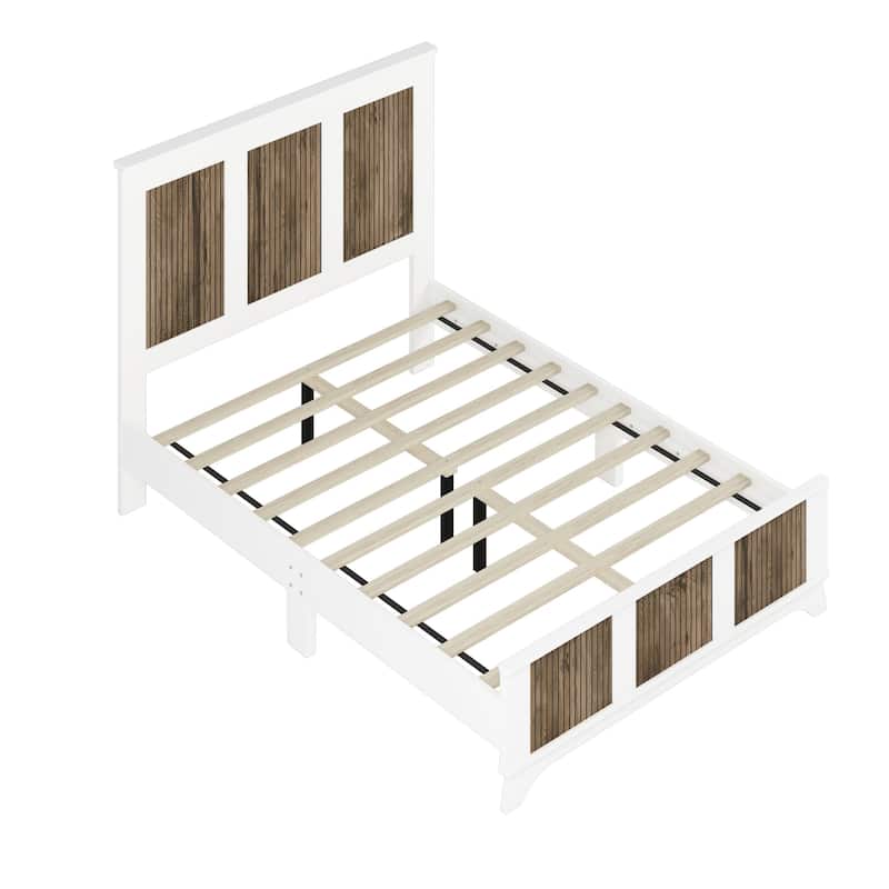 Wooden Platform Bed