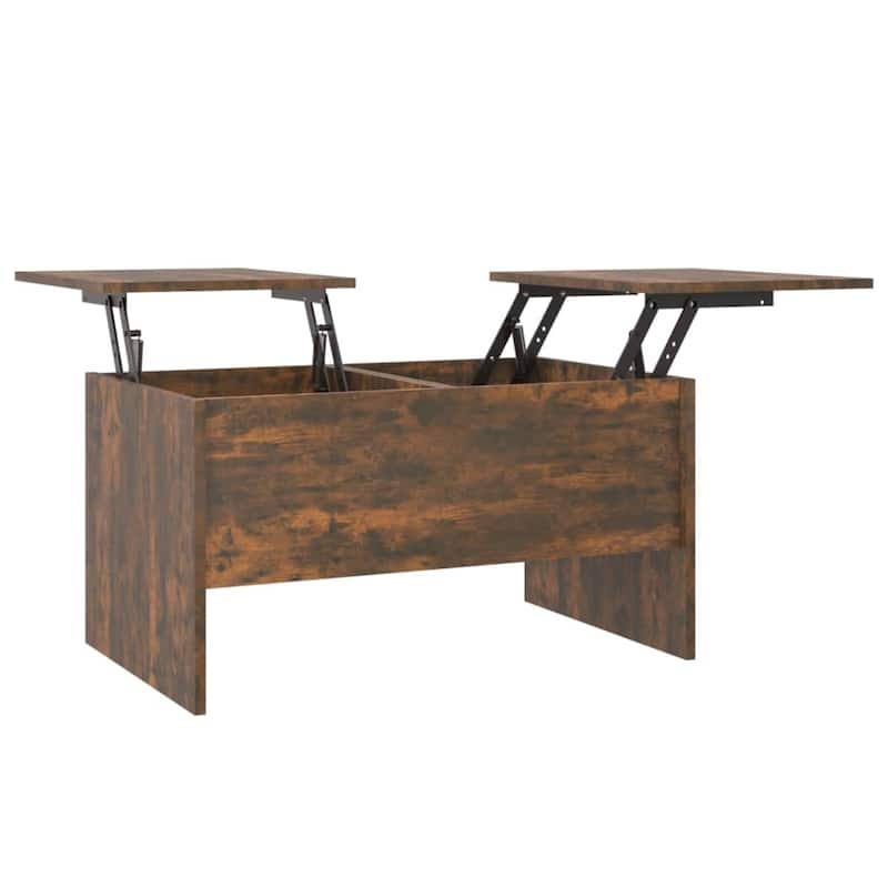 vidaXL Coffee Table Lift Top End Table Accent Side Sofa Table Engineered Wood - 31.5" x 19.7" x 16.7"
