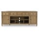 preview thumbnail 3 of 6, Signature Design by Ashley Sharlance Light Brown 81" TV Stand for TVs up to 93" - 81" W x 18" D x 33.38" H