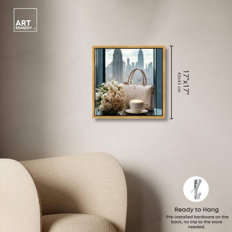 Glam by the Window New York Canvas by Art Remedy