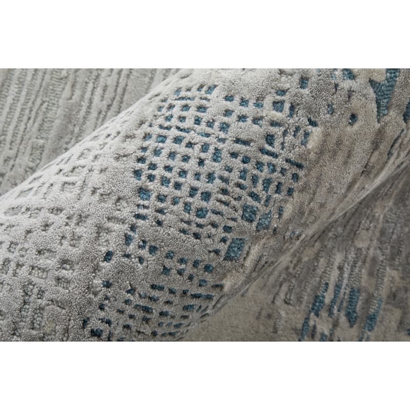 Grand Bazaar Valin Hand Tufted Abstract Modern Area Rug